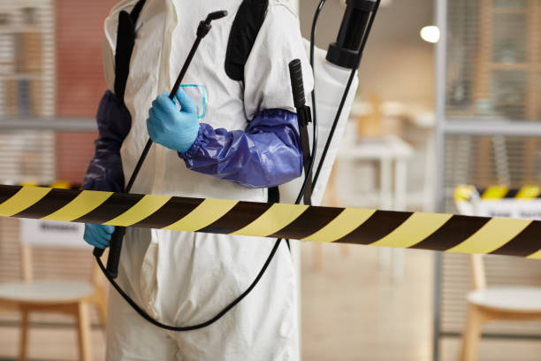 Professional Biohazard technician working in Mount Hermon, VA